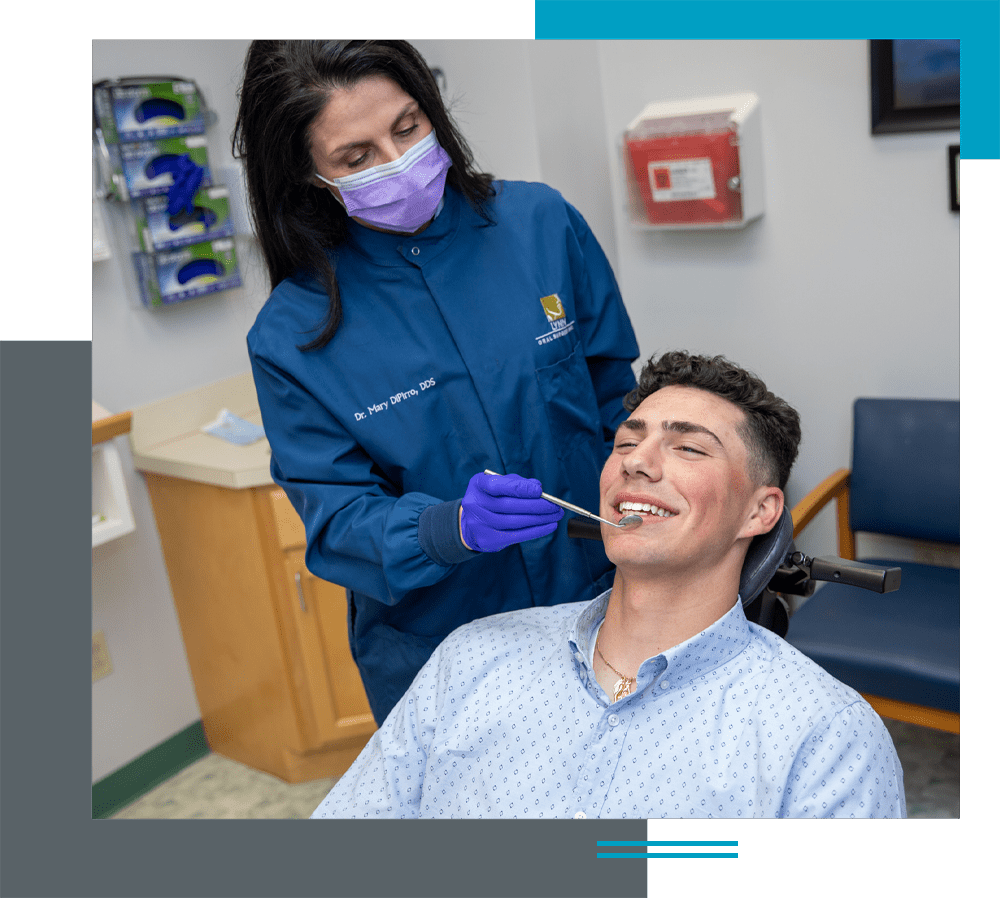 dr dipirro performing dental procedure Peabody, MA