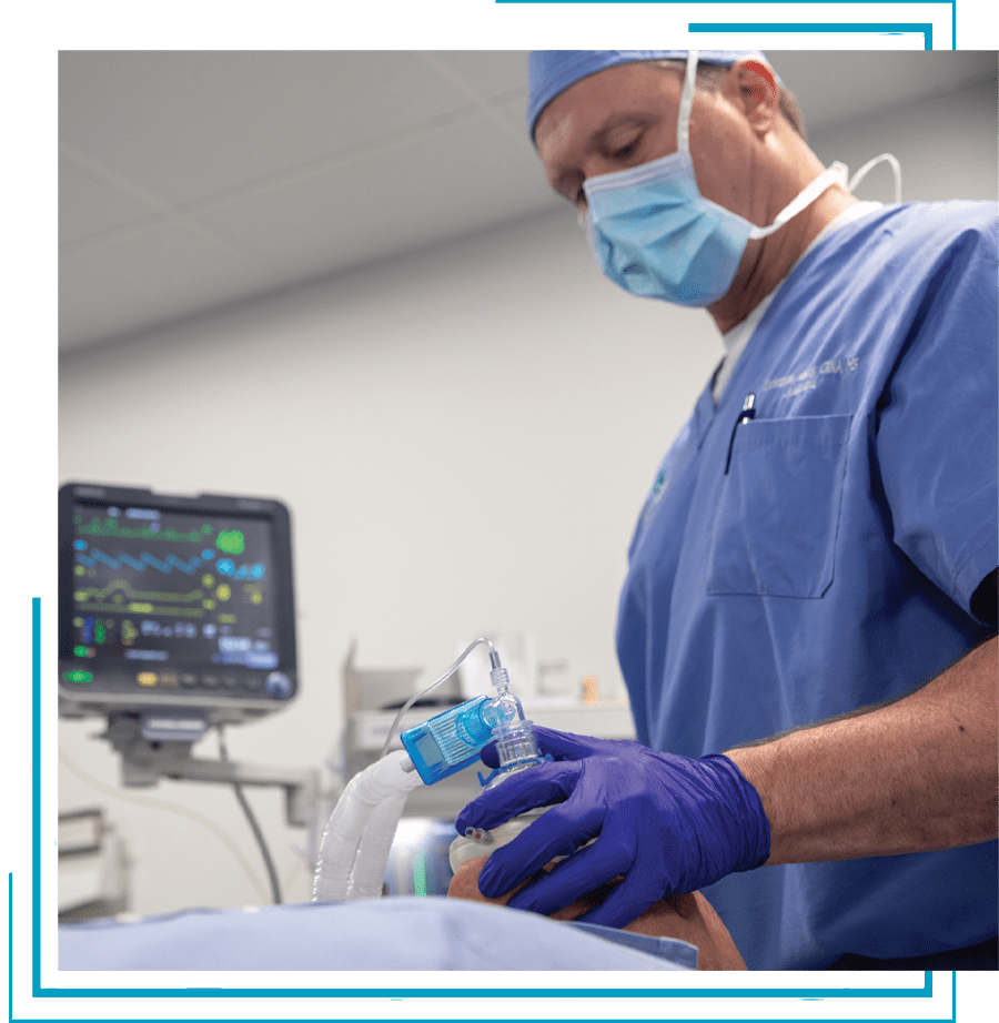 oral surgeon performing dental procedure Peabody, MA